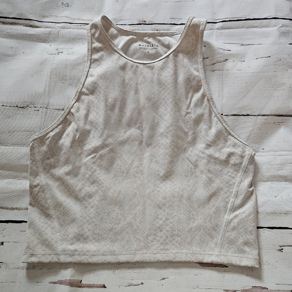 Athleta Women's Sleeveless Athletic Crop Exercise Top Size Small